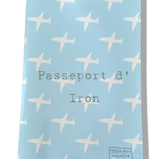 Funda de pasaporte personalizada para gatos color azul 1 para venta al por mayor de BISTRAKOO