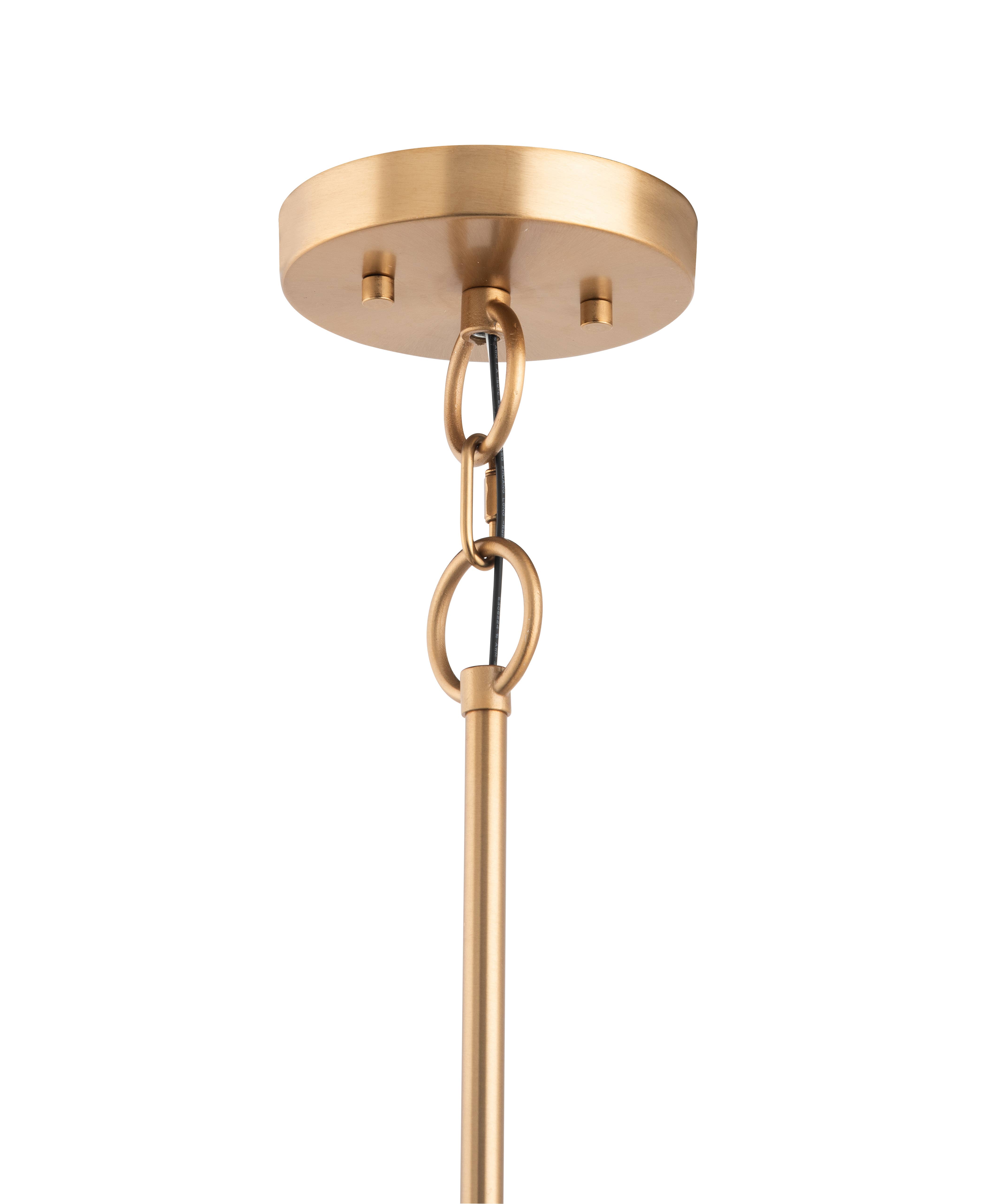 Brio Lighting - Wholesale Chandelier/Hanging Light - Sale - Nimbus Modern Arched Gold 6-Light Ceiling Chandelier10