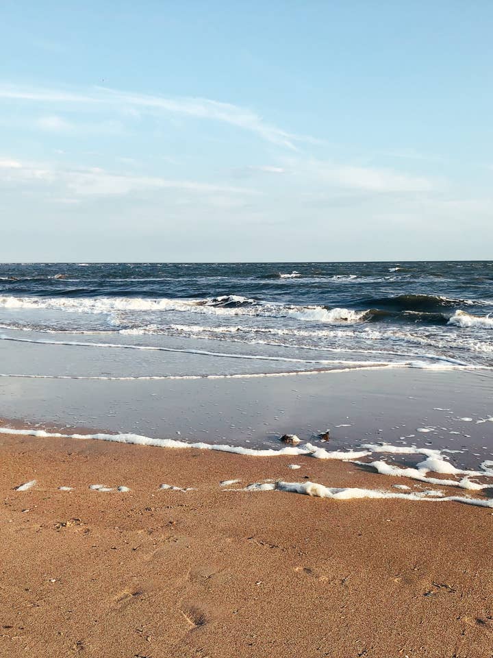 Edisto Beach- Shades of Blue- Ships within 2 weeks for wholesale by Sawdust and Clay