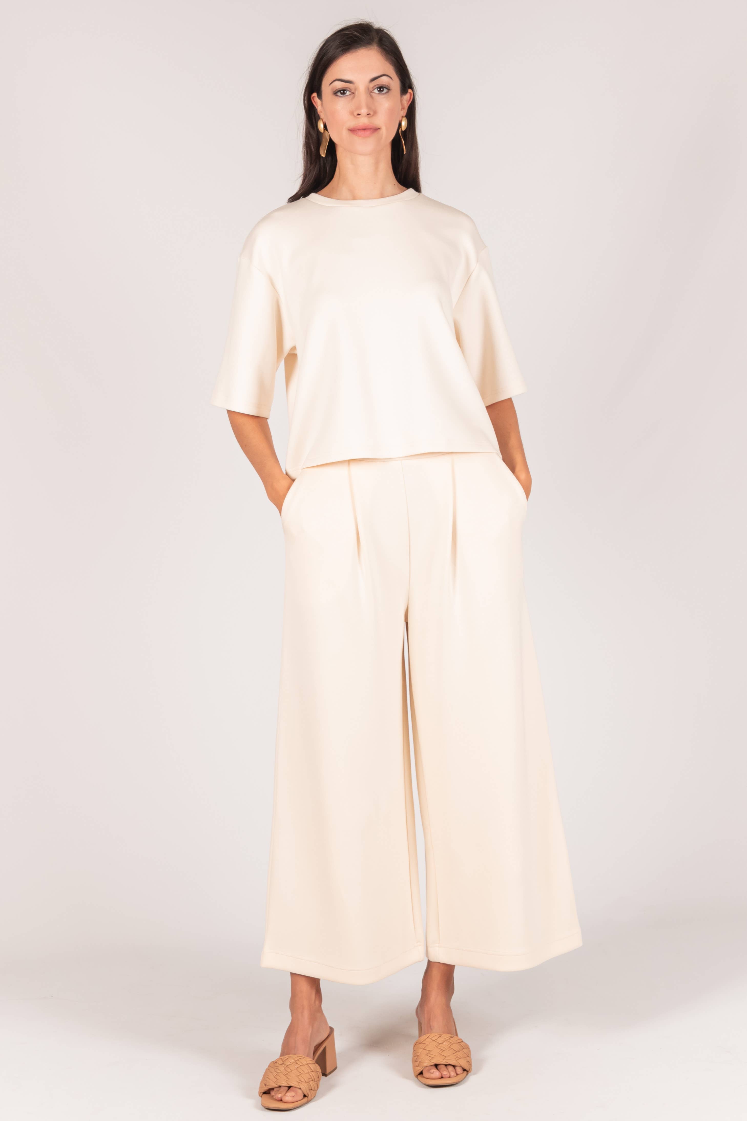 P. CILL - Wholesale Knit Top - Women's - P. CILL Butter Modal Overlap Back Detail Top6