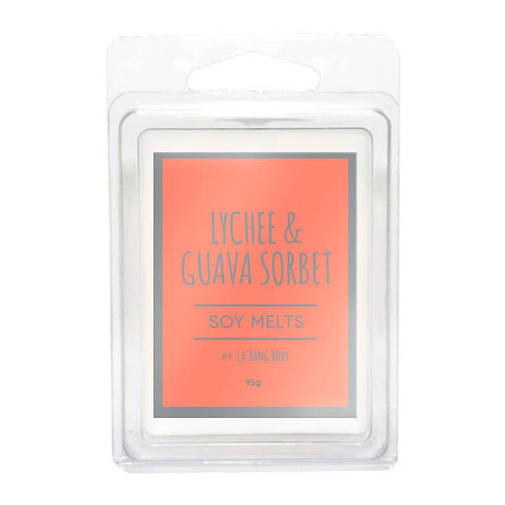 La'Bang Body - Vendita all'ingrosso Cialde di cera - Soy Melts - Sorbetto al litchi e guava