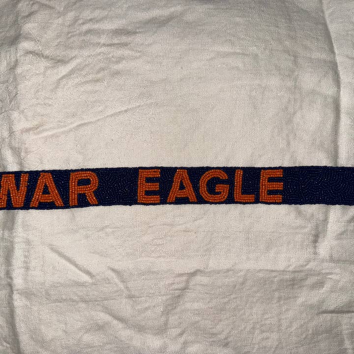 Tatter'd Royals - Wholesale Purse/Bag Accessory - Women's - Auburn War Eagle Beaded Purse Strap1