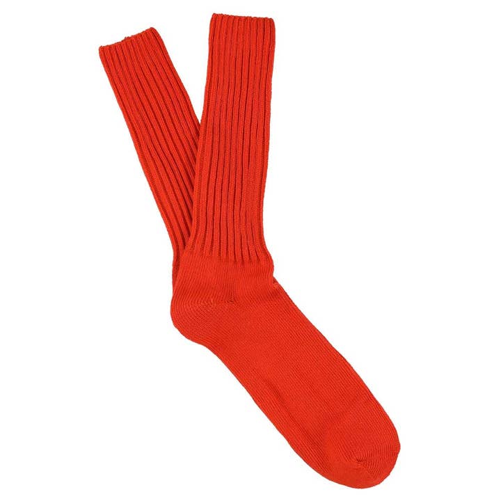 Crew Socks - Orange for wholesale by ESCUYER