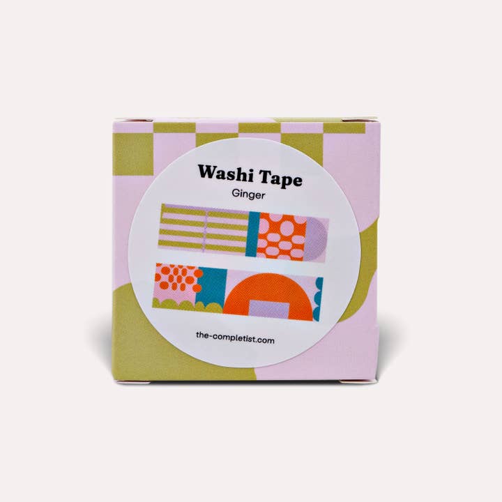 The Completist (No duties on USA orders!) - Wholesale Washi Tape - Ginger Washi Tape4