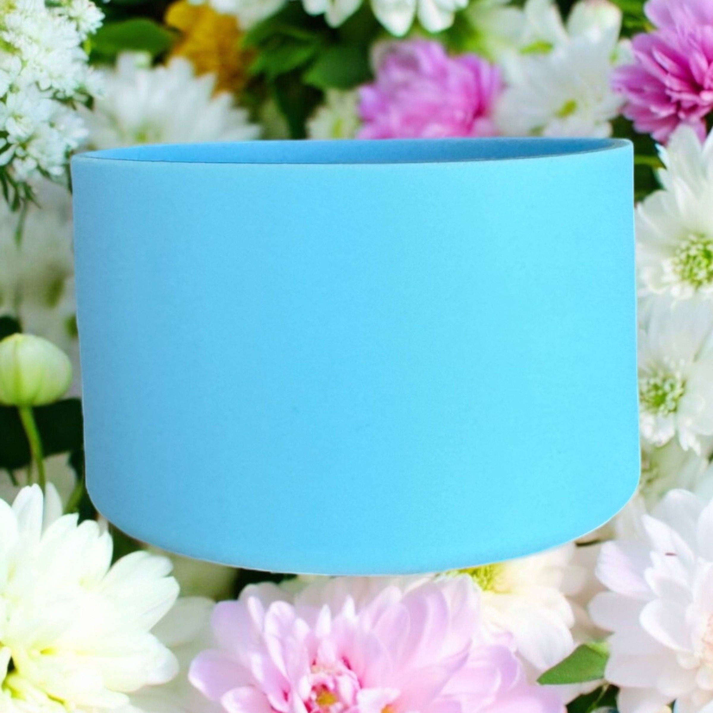 Sip n' Style Shop Co. – wholesale Drinkkramare – Ljusblått silikonfodral 7 cm | Passar 32oz Hydrojug och 24oz Simple Modern