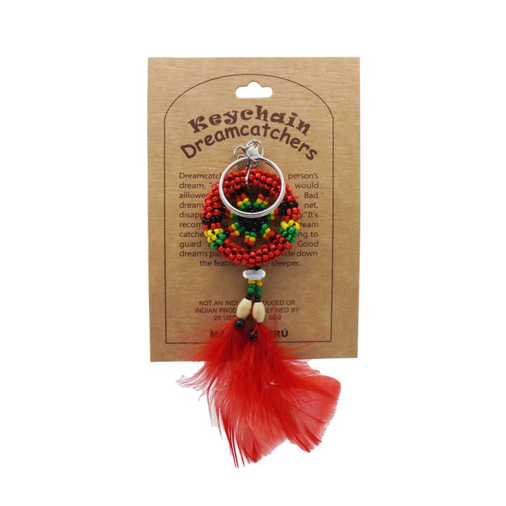 Pawnee Bill’s - Wholesale Keychain - Unisex - Beaded Dreamcatcher Keychains