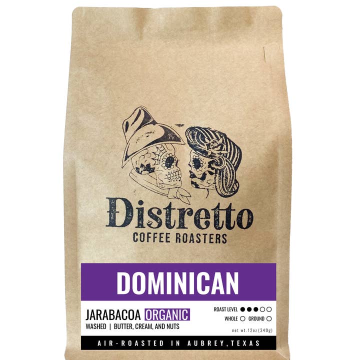 Café biologique de la République dominicaine, en vrac, 5 lb pour la vente par Distretto Coffee Roasters
