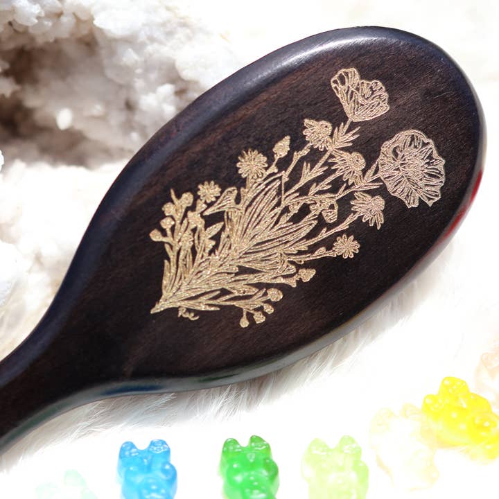 Floral Brush for wholesale by Free Your Hair Brush