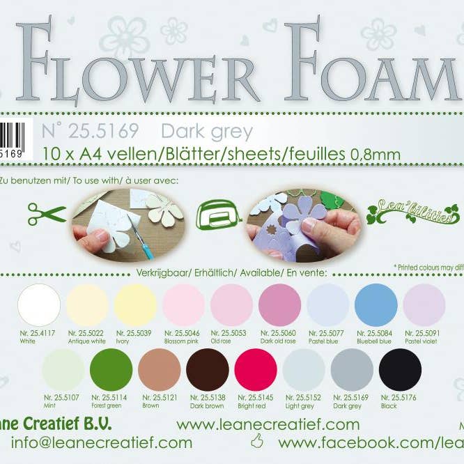 Ecstasy Crafts Distributing - Wholesale Craft Supplies - Flower Foam 10 A4 Sheets21