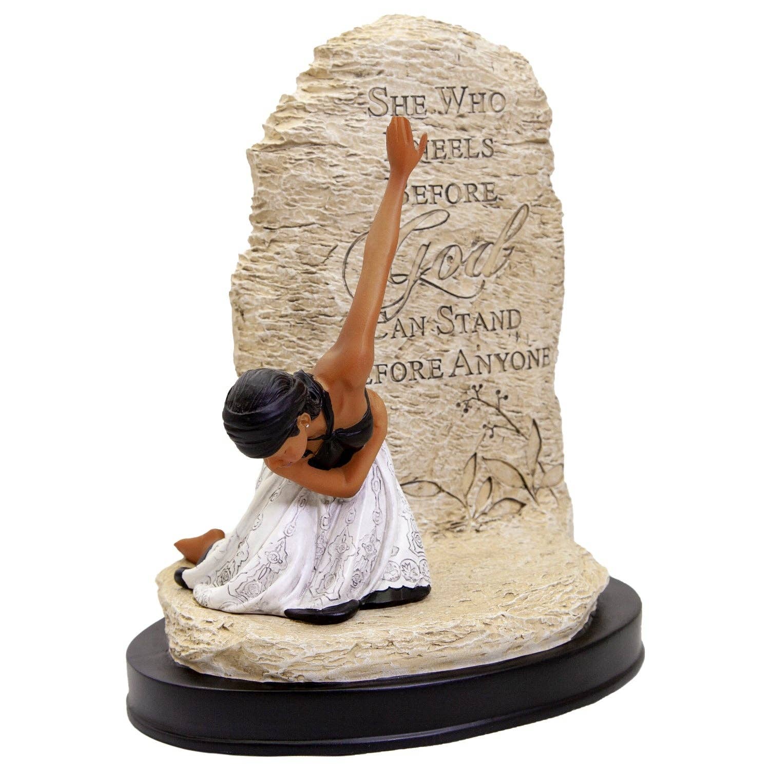 African American Expressions - Wholesale Decorative Figurine - FSWK01 She Who Kneels Figurine1