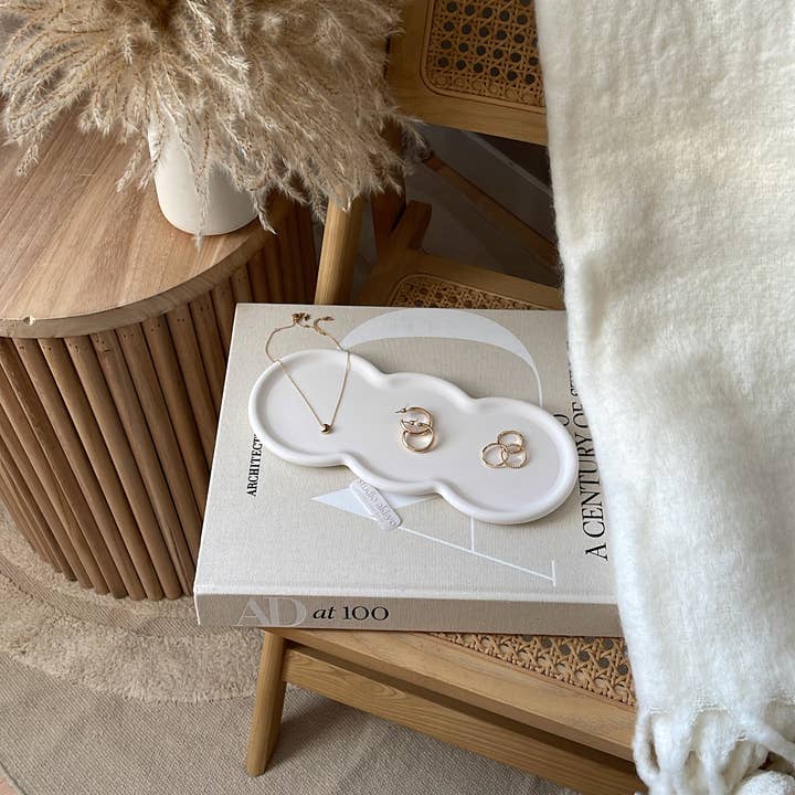 Studio Akiyo - Wholesale Jewelry Dish - Large Wavy Trinket Tray | Tabletop Decor | Decorative Tray7