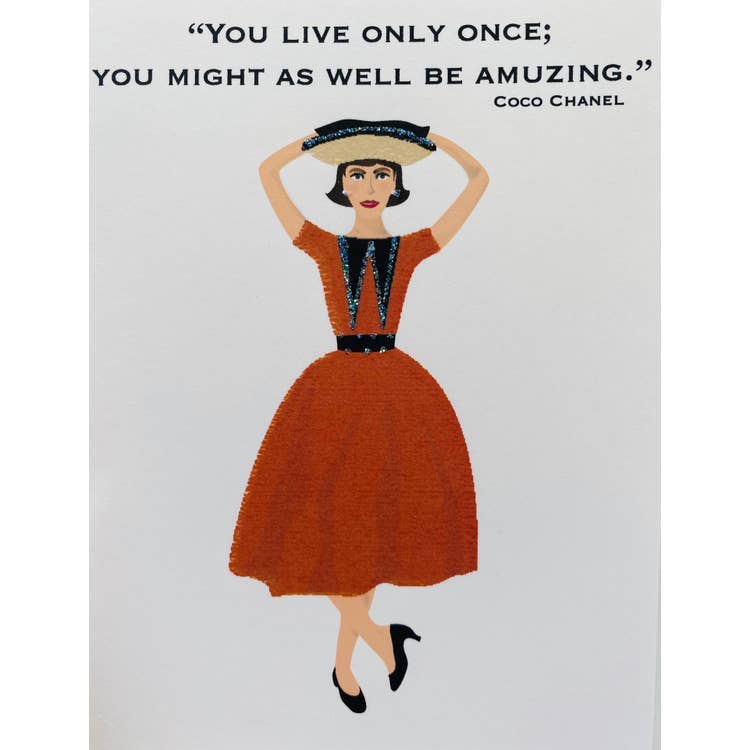 Studio Daedre - Wholesale Everyday Greeting Card - Mad Woman - Loose Card0