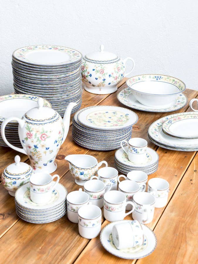 Antikt porcelæn Porzellan Giesche for engroshandel hos Antique Arte y Decoración