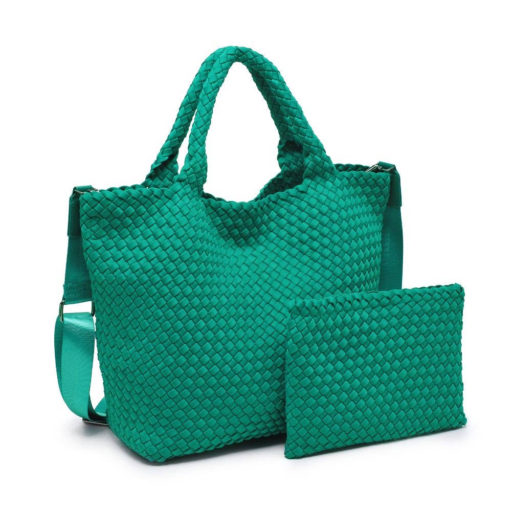 Sol and Selene - Vendita all'ingrosso Borsa tote - Donna - Borsa Media in Neoprene Intrecciato "Sky's The Limit"25
