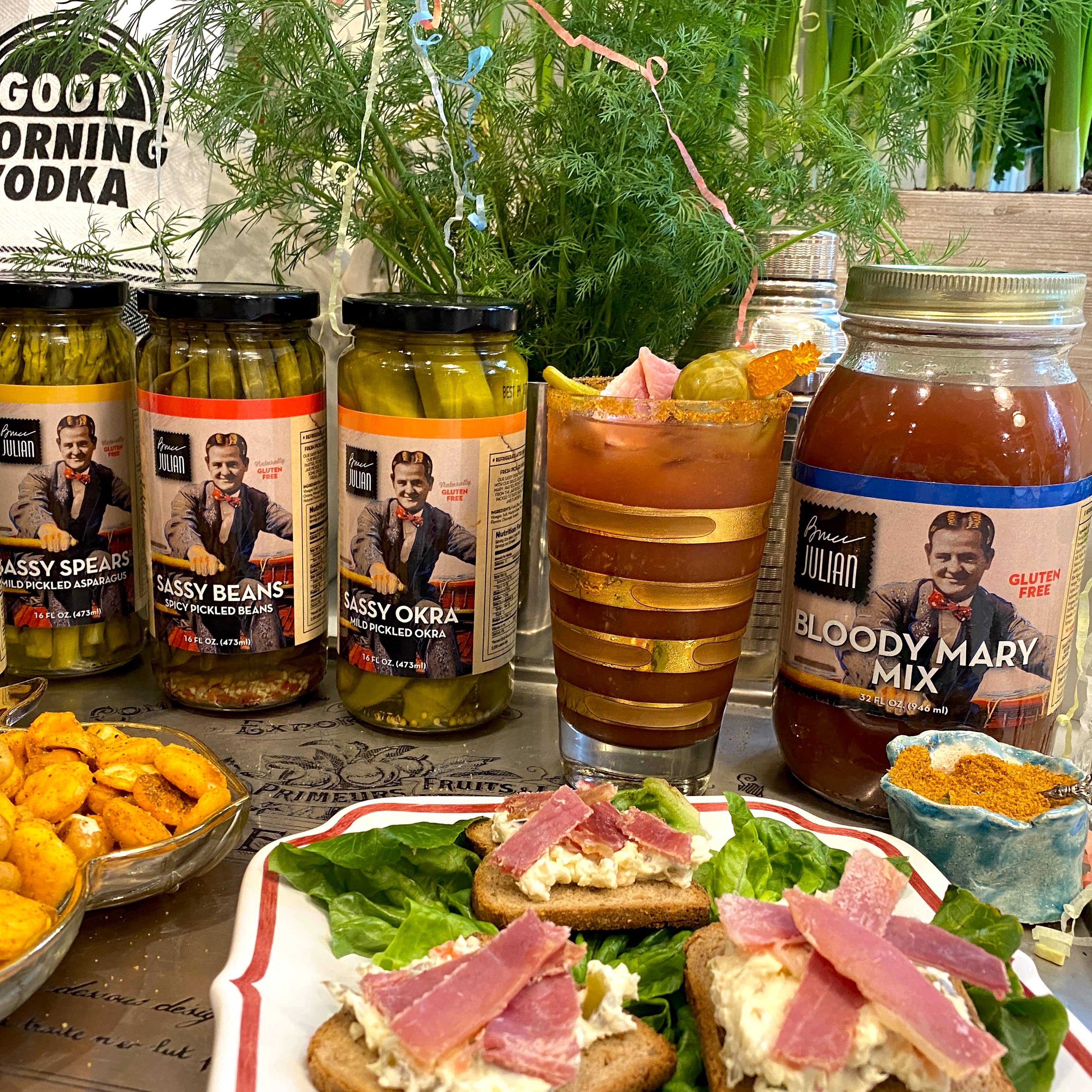 Bruce Julian Heritage Foods - Wholesale Ham - Sugar Cured Country Ham Biscuit Slices1