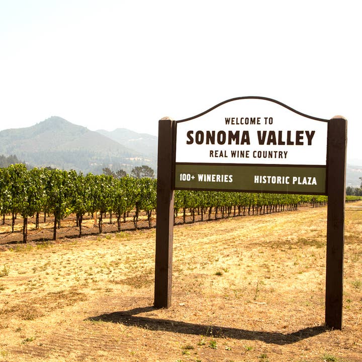 Welcome to Sonoma Ceramic Coaster for wholesale by South Austin Gallery