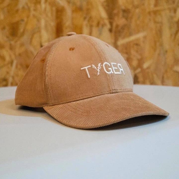 Tyger - Wholesale Baseball Cap - Unisex - BEIGE VELVET TYGER CAP1