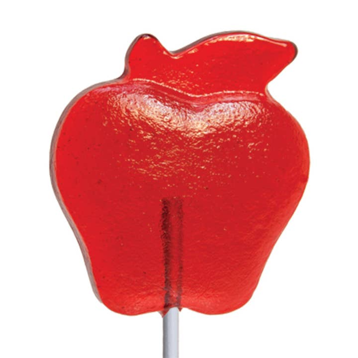 Apple Lollipops - Red for wholesale by Melville Candy Company