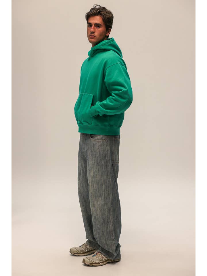 NWHR - Wholesale Hoodie - Men's - Opal Green Sweatshirt5