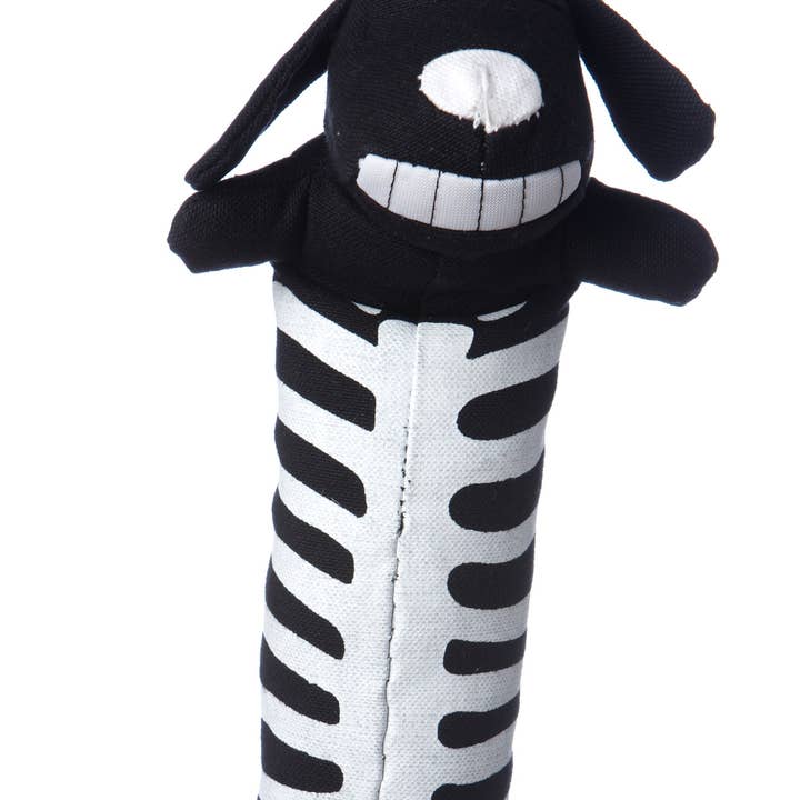 Pet Palette Distribution - Wholesale Pet Toy - Dog - Multipet Halloween Loofa Skeleton 12"0