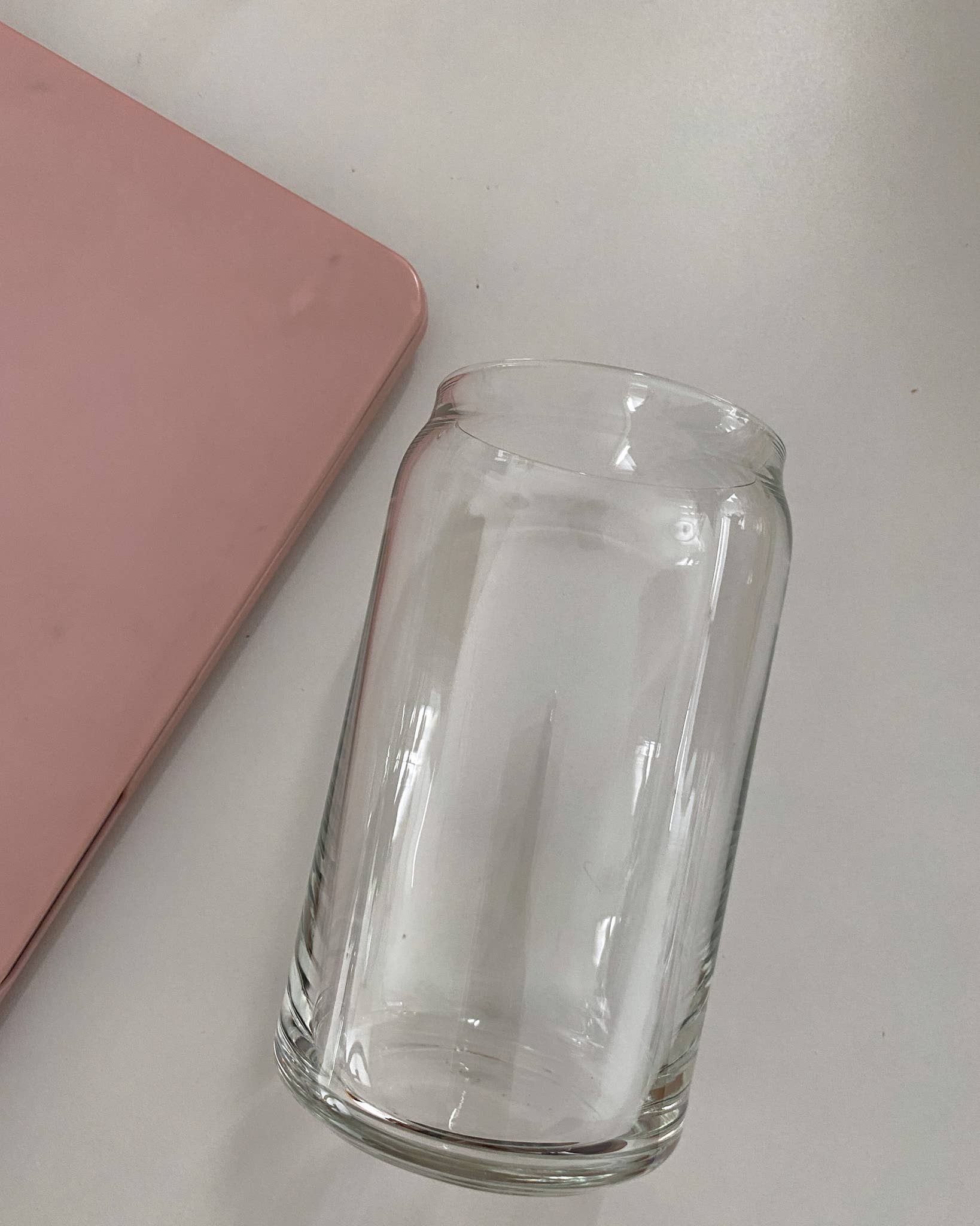 Created By Christine - Wholesale Drinking Glass/Cup - BLANK Glass Can Cup | 16 oz4