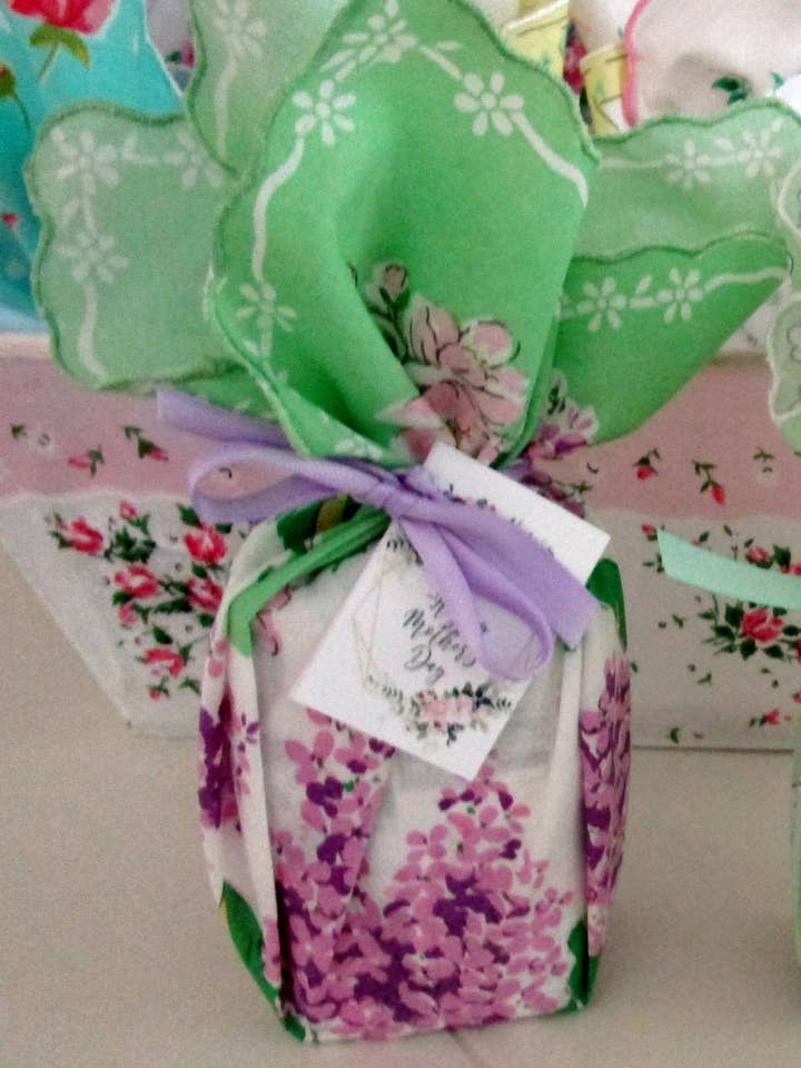 Sentiment Hankie Soaps for wholesale by MOMENTS IN THYME