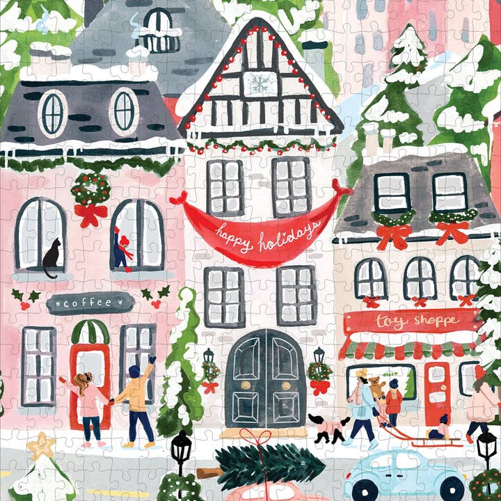 My Mind’s Eye – Engroshandel Puslespil - Voksen – CHR1222 - Julelandsbypuslespil 600 brikker1