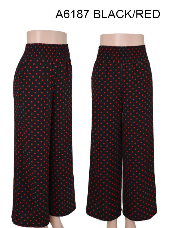 SSImport – Großhandel Hose – Damen – A6187 WEIT GESCHNITTENE LUFTIGE HOSE FRÜHLING UND SOMMER 12 STÜCK/PAKET2