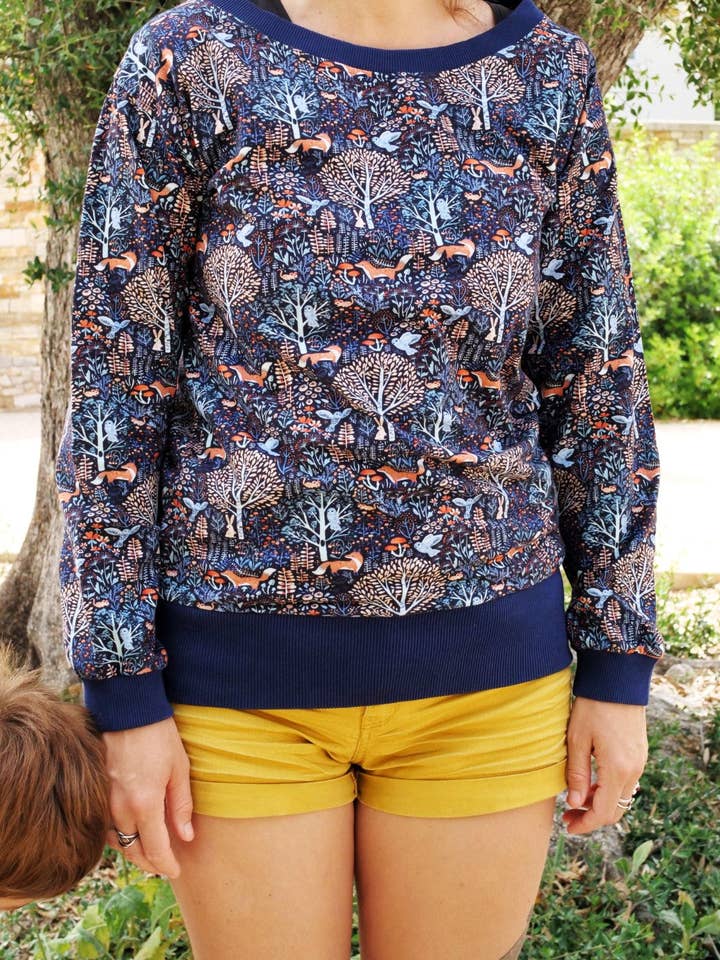 Maglione da allattamento Hallerbos per la vendita all'ingrosso da parte di Petites Menottes