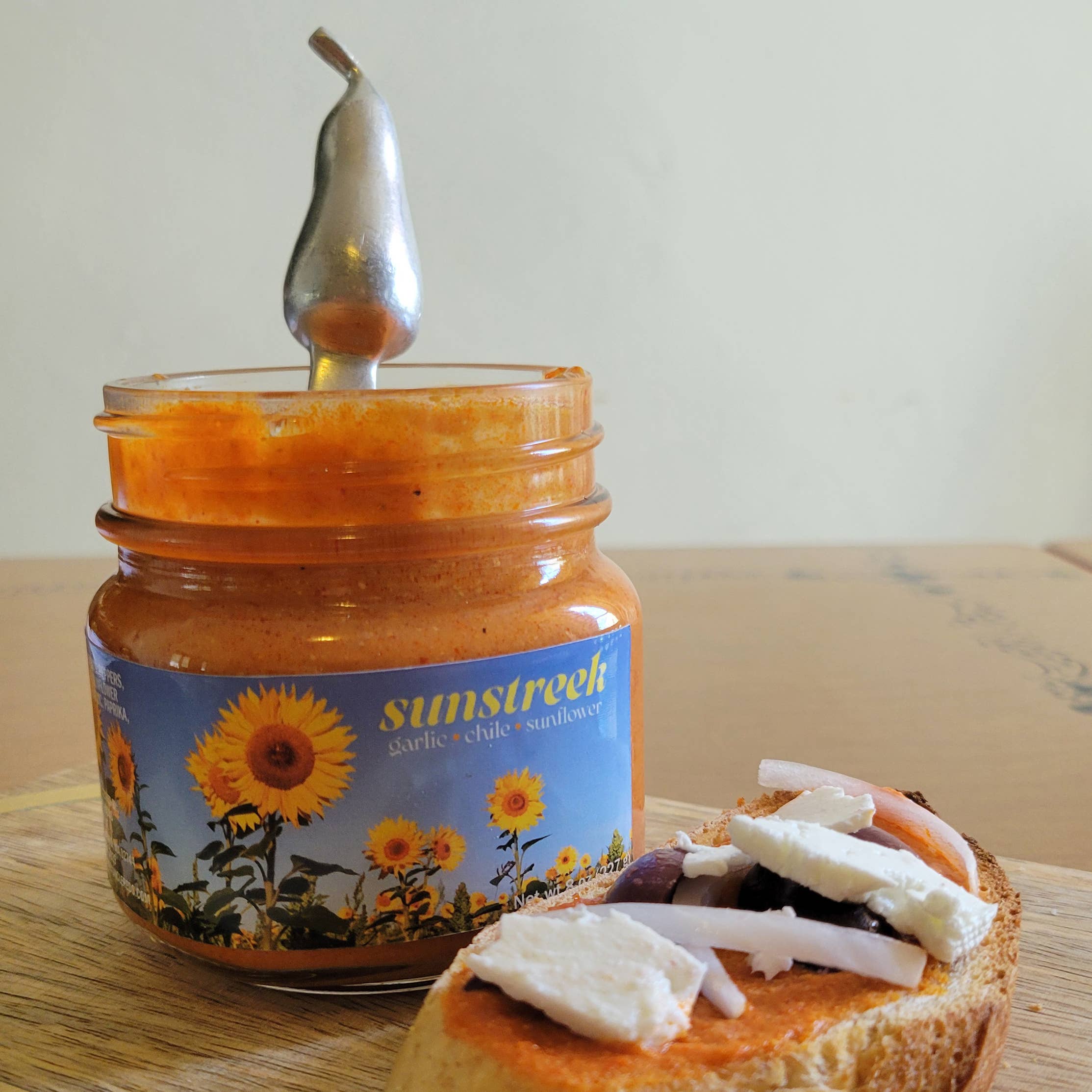 Crazy Uncle Reds - Wholesale Sauce - sunstreek Garlic-Chile-Sunflower Spread1