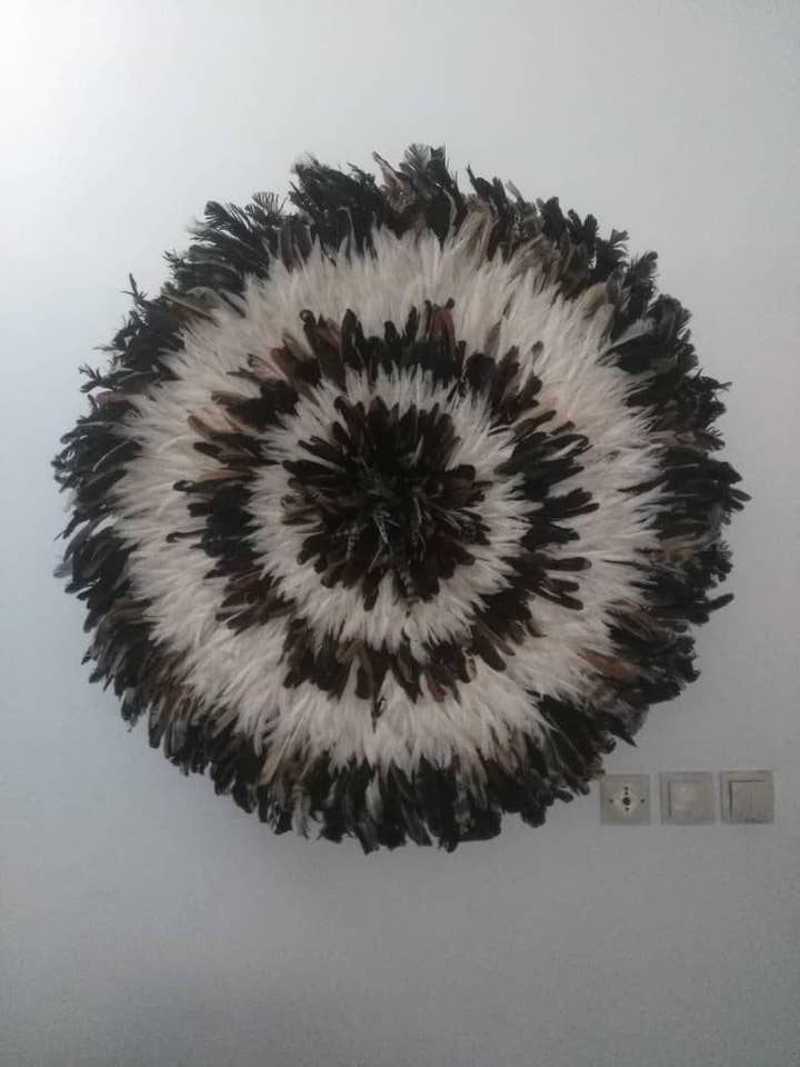 Juju hat natural and white for wholesale by HOME DECOR FR