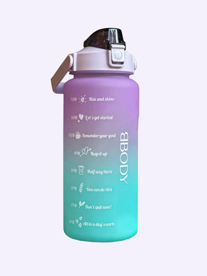 Motivational Drink Bottle 2L for wholesale by BBODY