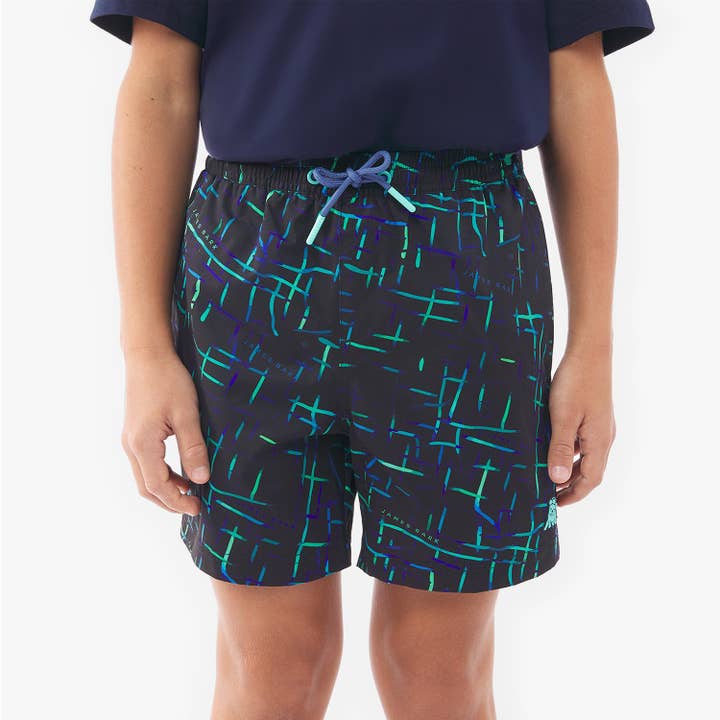 Abstrakte Badeshorts für Kinder für den Großhandel von James Bark