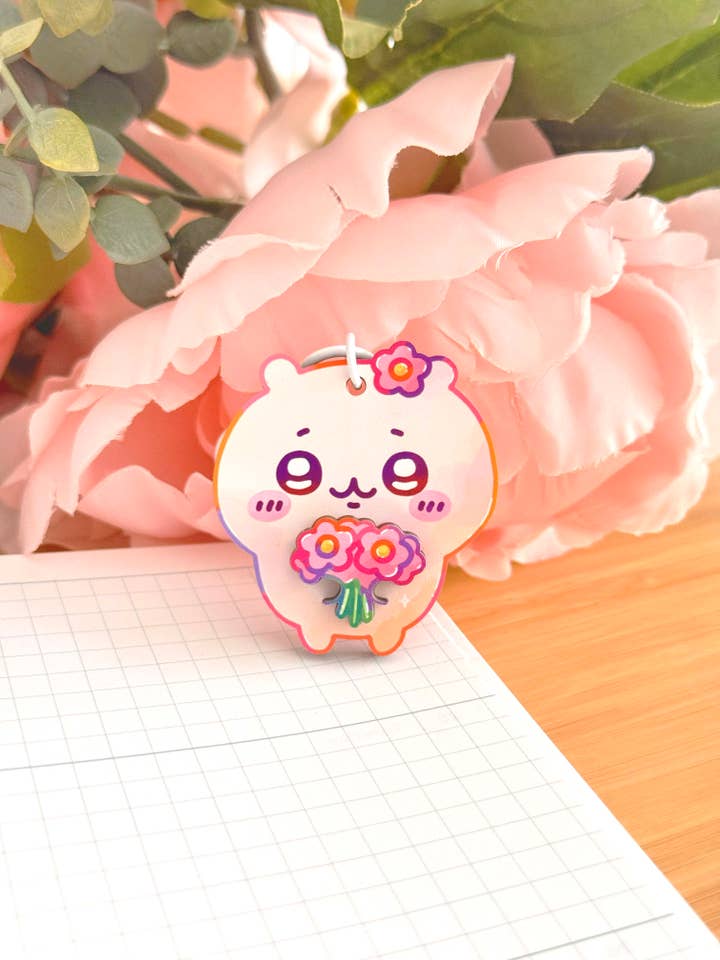 Chiikawa Wooden Keychain for wholesale by Shiku Designs