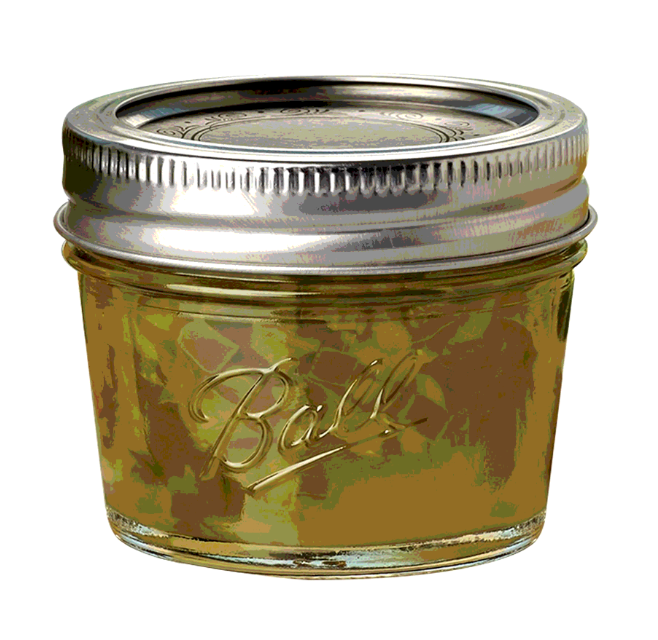 Innovarix - Wholesale Food Storage Container - Ball Glass Mason Jar with Airtight Lid - 4 Oz.2