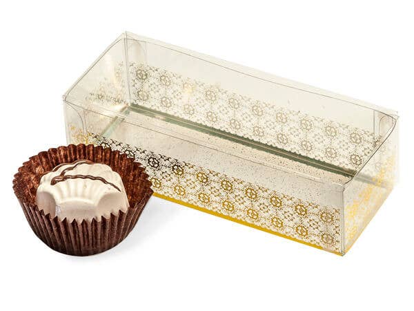 Nashville Wraps - Wholesale Chocolate Box - Clear Candy & Truffle Boxes15