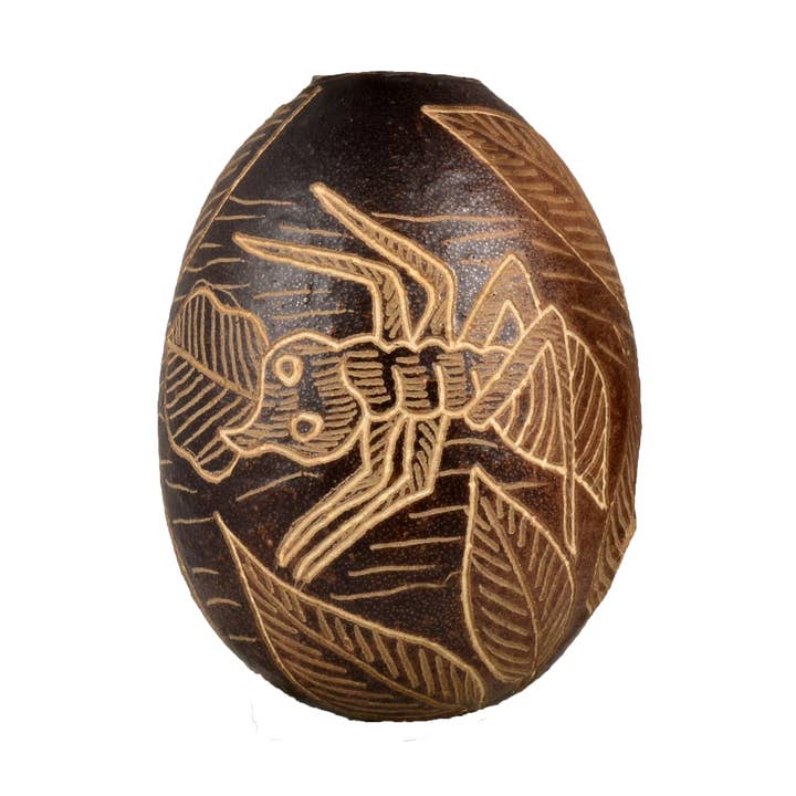 Ant Insect Calabash, ornamento per albero di Natale e sonaglio da polso per la vendita all'ingrosso da parte di Amazon Ecology