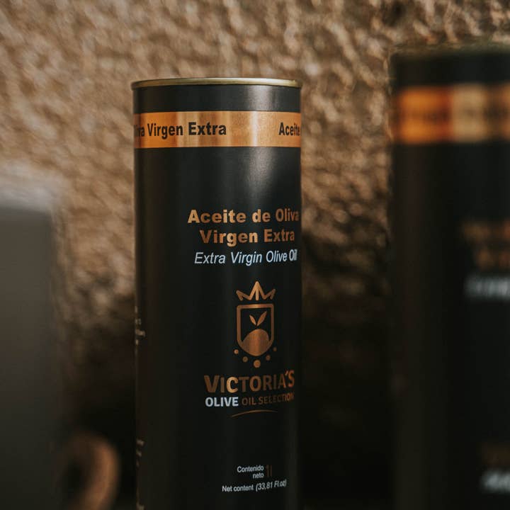 Victoria Oil Selection S.L. - Wholesale Olive Oil - 1 L Can of Gourmet Extra Virgin Olive Oil5