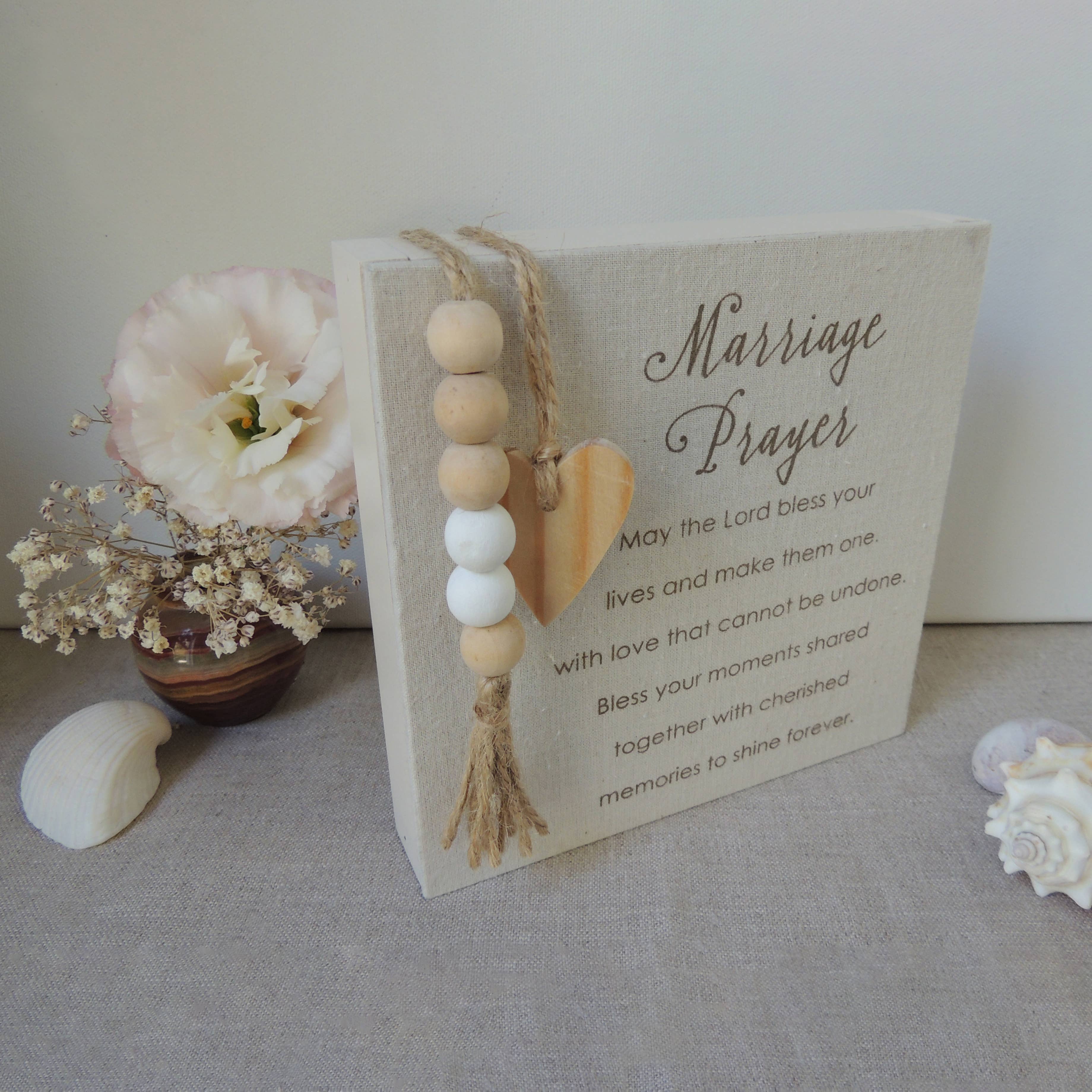 Abbey + CA Gift - Wholesale Plaque - Marriage Prayer Plaque1