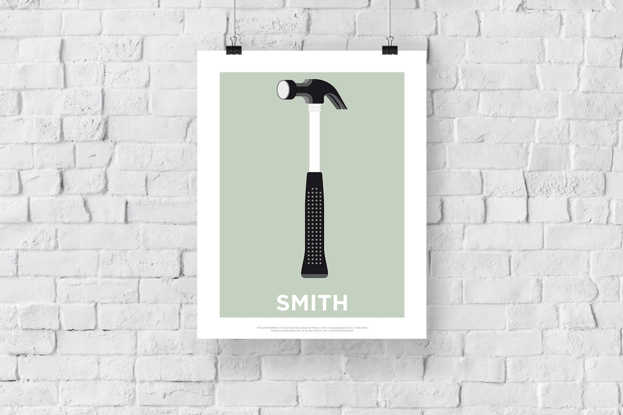 Star Editions - Wholesale Art Print - Rebus Symbols - Hammersmith - 11X14” Premium Art Print2