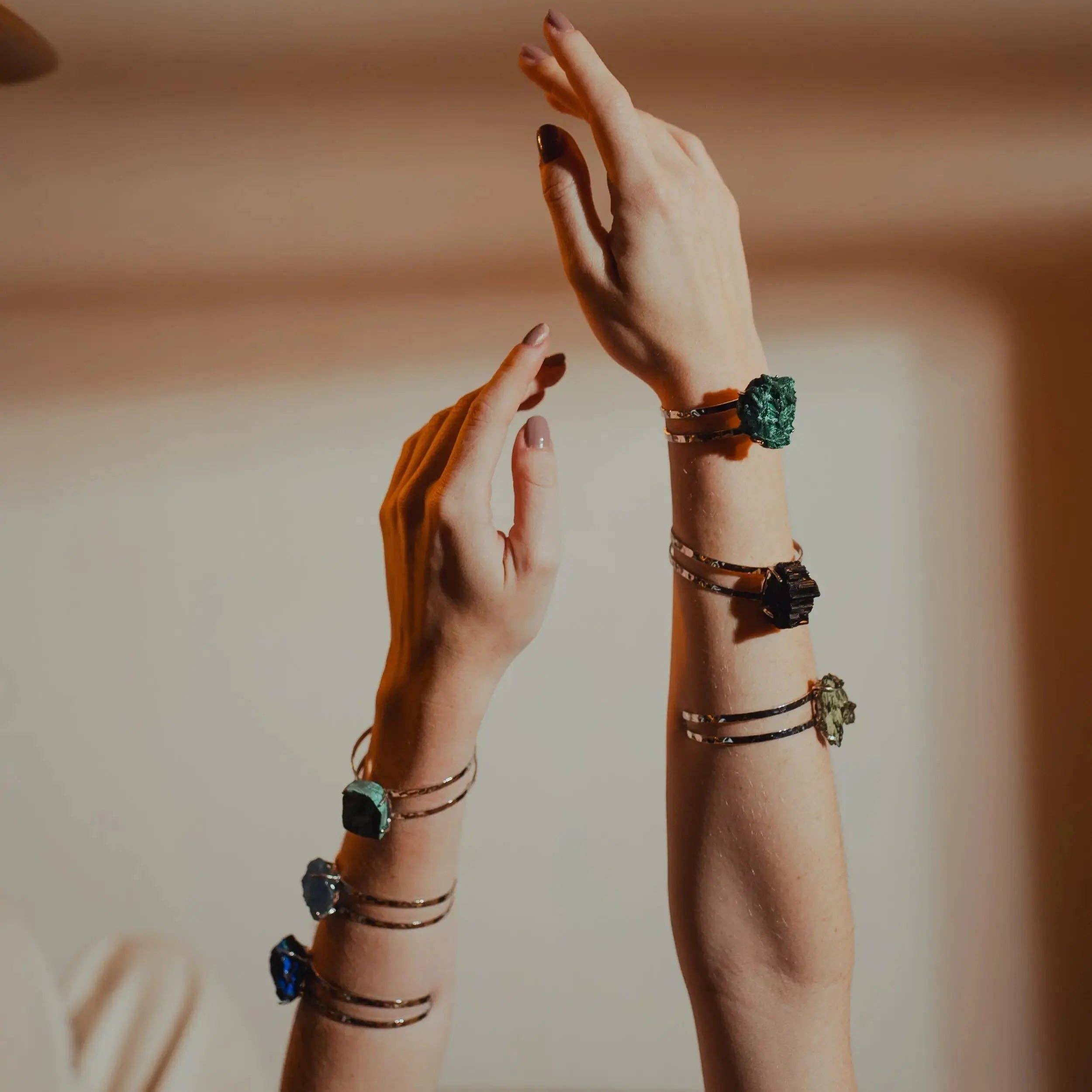 PHOEBE´S - Wholesale Cuff Bracelet - Pyrite bracelet3