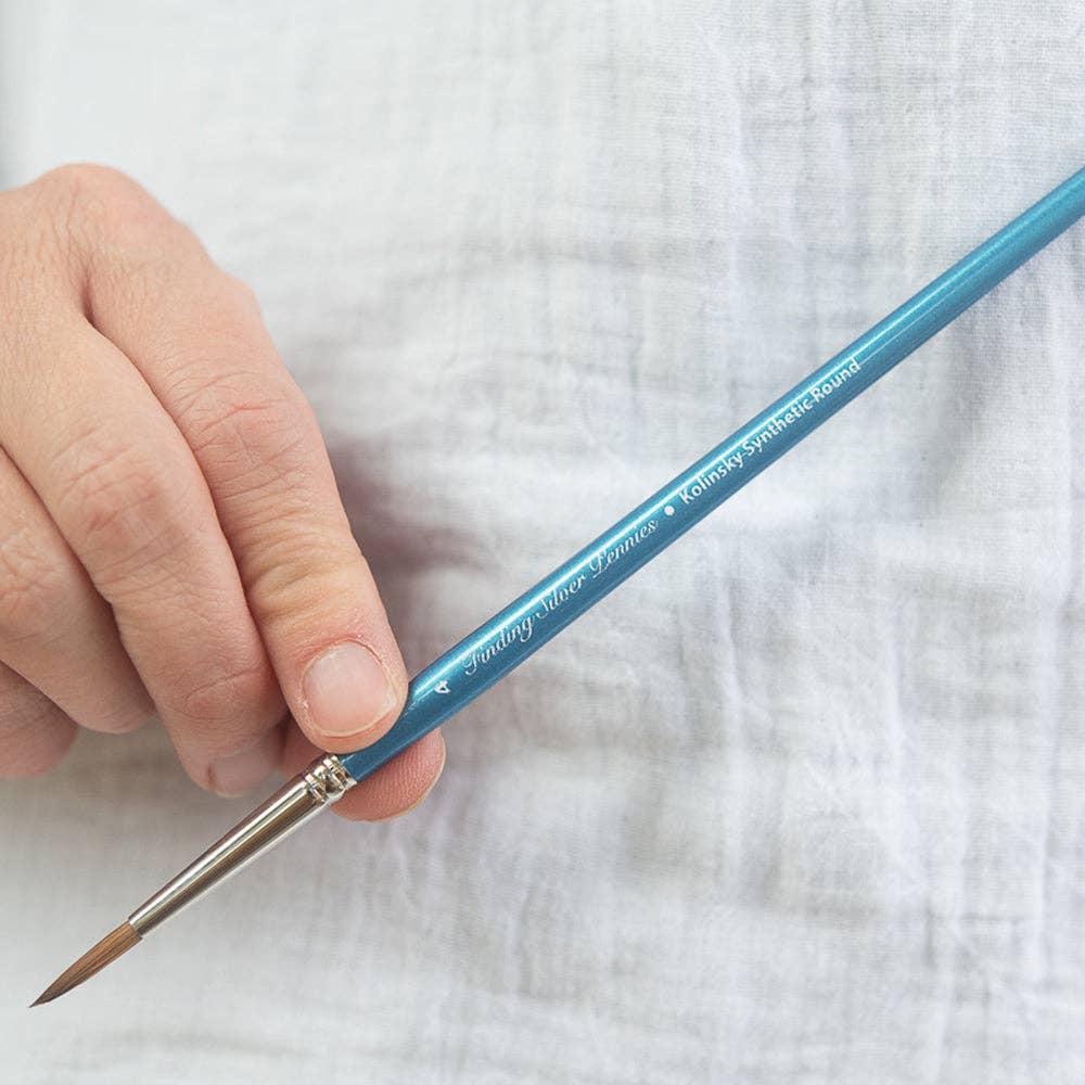 Finding Silver Pennies - Vendita all'ingrosso Pennello per vernice/cera - Set di pennelli ad acquerello3