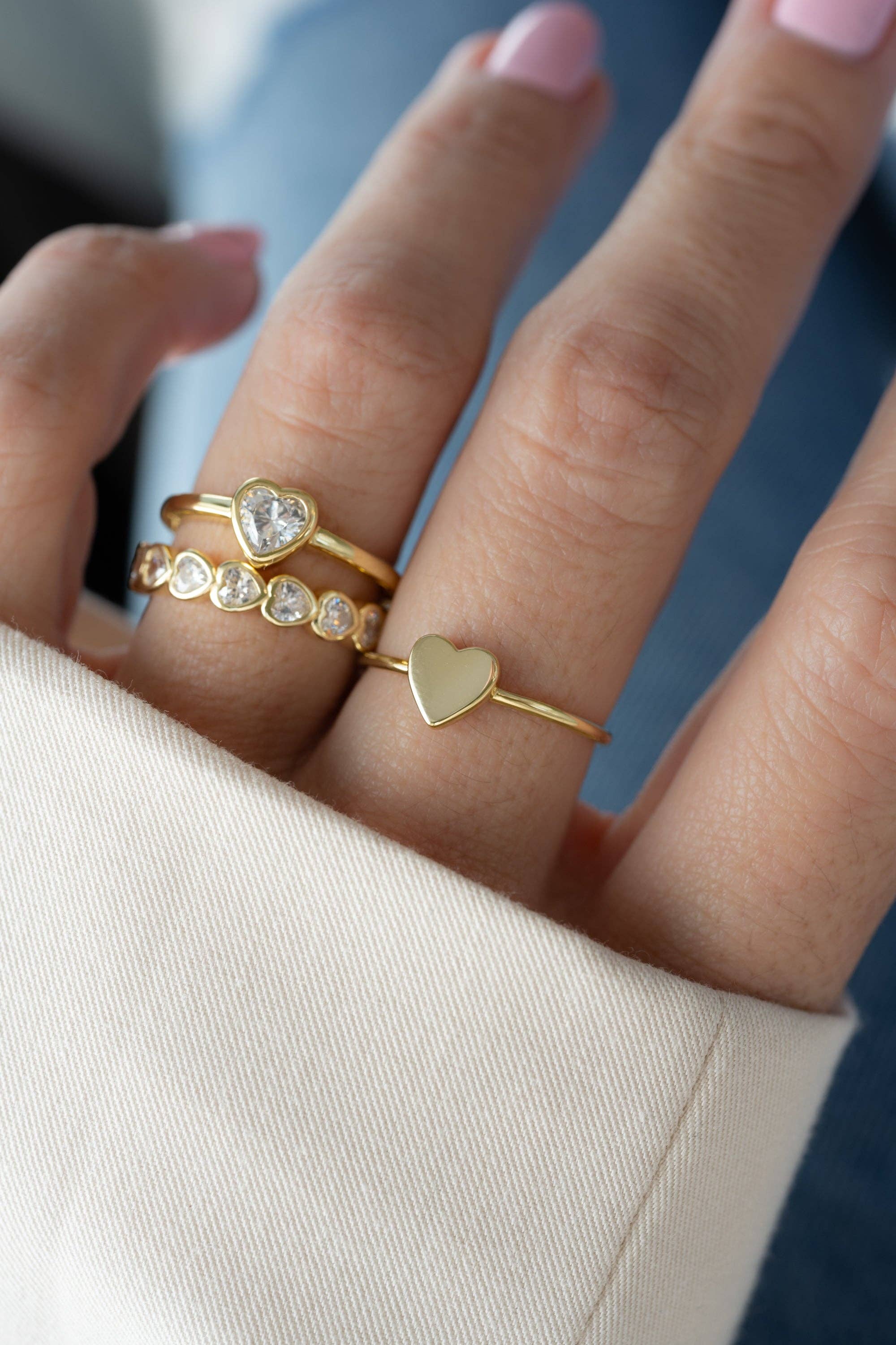 Sami Jewels – Großhandel Band/Stapelring – Valentina Herzring3