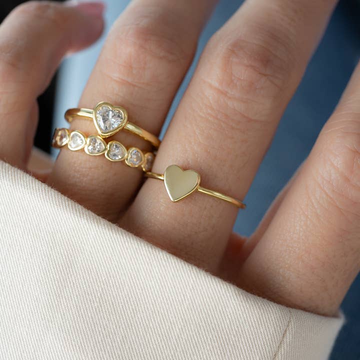 Sami Jewels – Großhandel Band/Stapelring – Valentina Herzring3