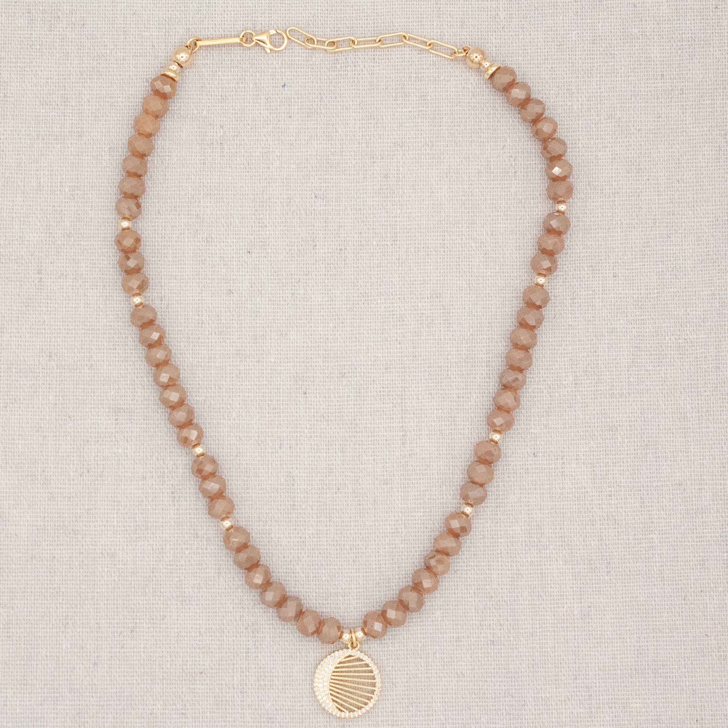 bungalowBlonde Jewelry - Wholesale Pendant/Charm Necklace - Rai Necklace :: 14k Gold Filled3