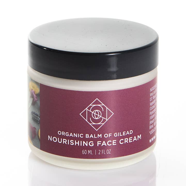 Baume de Gilead Crème Visage Nourrissante pour la vente par Santosha Co