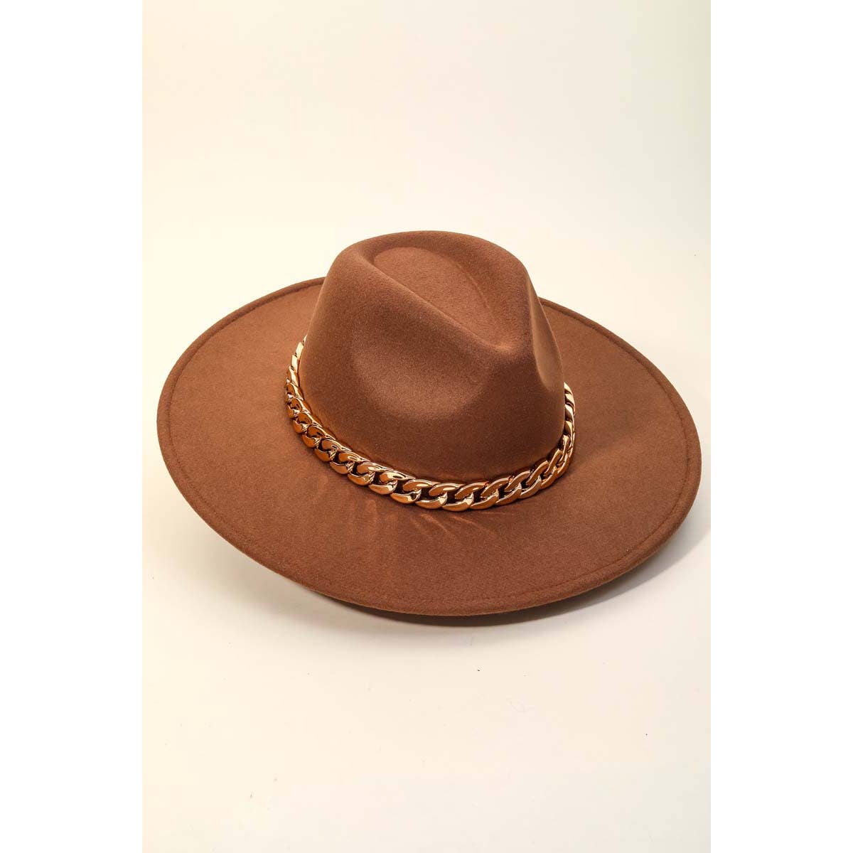 Anarchy Street - Wholesale Fedora - Women's - Chain Link Strap Western Fashion Hat1