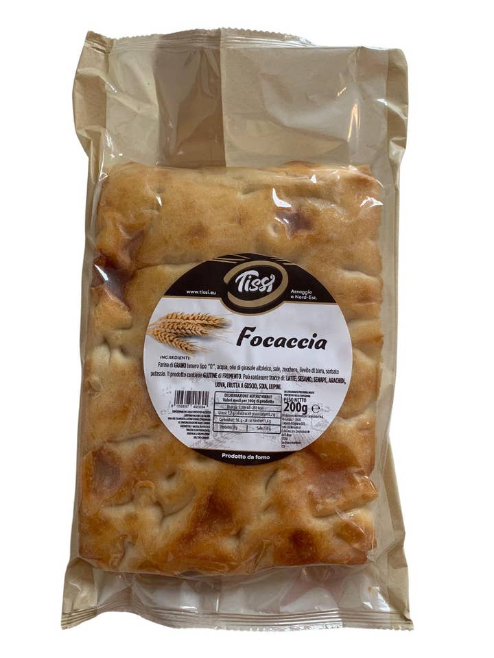 Tissi Pain Focaccia salée - 200 gr pour la vente par CENTRO DOLCE FRIULI