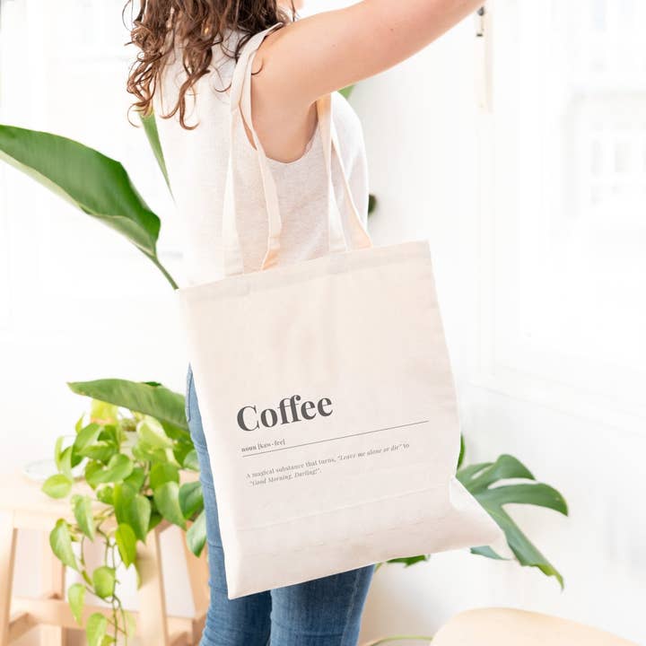 DesignPlace - Wholesale Tote Bag - Women's - Coffee cotton tote bag1