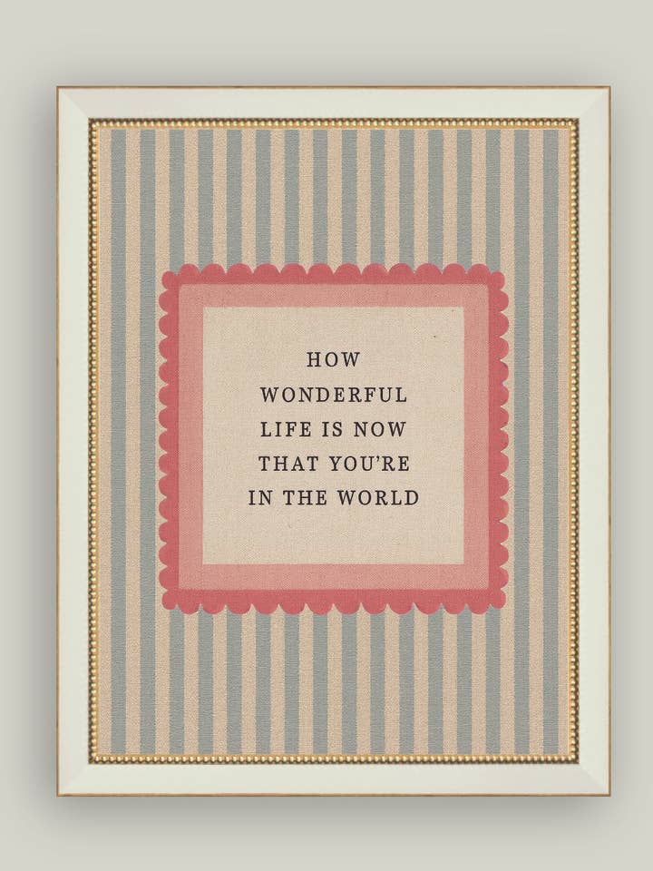 How Wonderful Life is for wholesale by Petal Lane Home